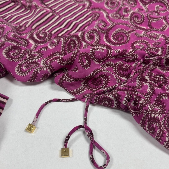 Tory Burch Silk Caftan Tunic Dress /Cover Up - Size XS / S. - Picture 8 of 16